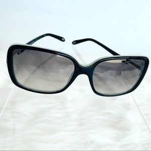 Tiffany & Co Black and Teal Sunglasses